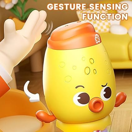 Dancing Octopus | Rotating LED Sensory Toy for Babies 0-12 Months | The HAHA Toys