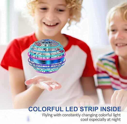 UFO Flying Spinner (Orb Ball) | Remote Control LED Flying Toy for Kids | The HAHA Toys