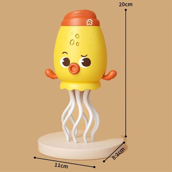 Dancing Octopus | Rotating LED Sensory Toy for Babies 0-12 Months | The HAHA Toys