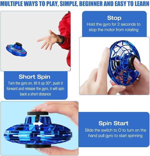 UFO Mini Induction Drone | Hand-Sensing Flying Toy for Kids 3+ | The HAHA Toys