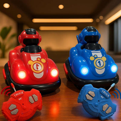 Remote Control Battery Bumper Car | Screen-Free RC Toy for Toddlers 2+ | The HAHA Toys