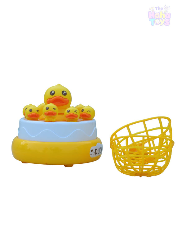 Bouncing Duck Carousel | Rotating Musical Sensory Toy for Babies 6-24 Months | The HAHA Toys