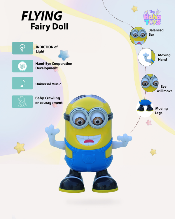 Dancing Minion | Musical Dancing Toy for Toddlers 1-3 Years | The HAHA Toys