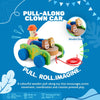 PULL-ALONG CLOWN