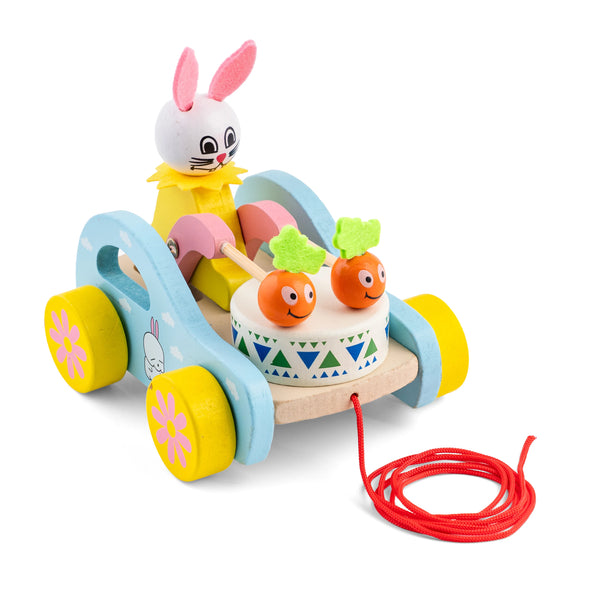 PULL-ALONG CLOWN