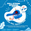PULL-STRING SPINNING TOP