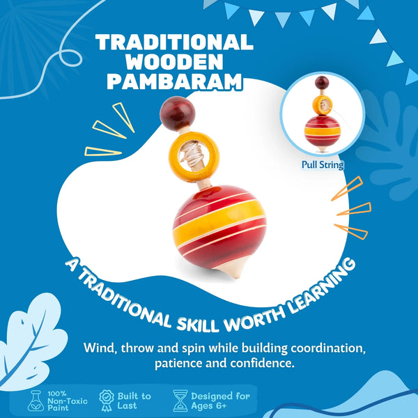 TRADITIONAL WOODEN PAMBARAM