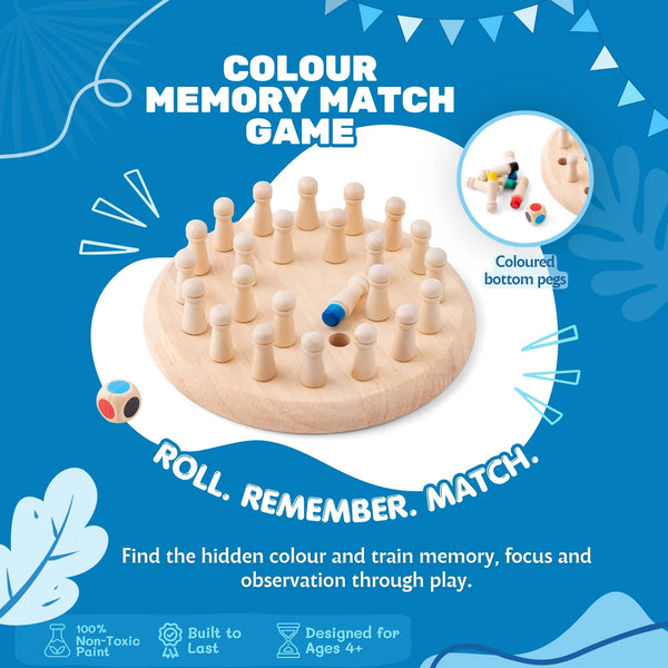 COLOR MEMORY MATCH GAME