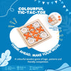 COLOURFULL WOODEN TIC TAC TOE