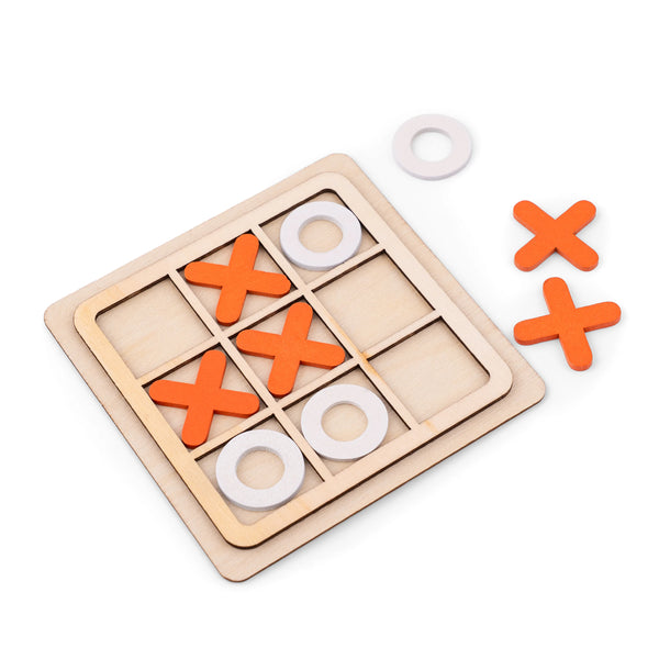 COLOURFULL WOODEN TIC TAC TOE