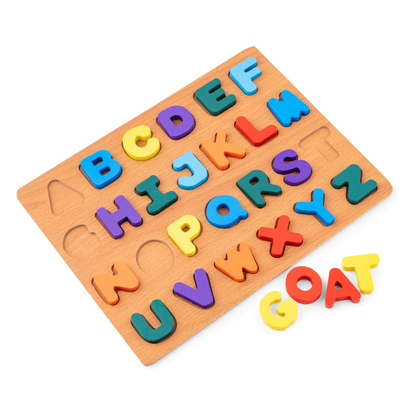 UPPERCASE ALPHABET PUZZLE