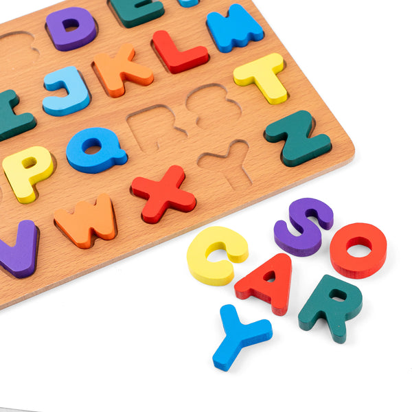 UPPERCASE ALPHABET PUZZLE
